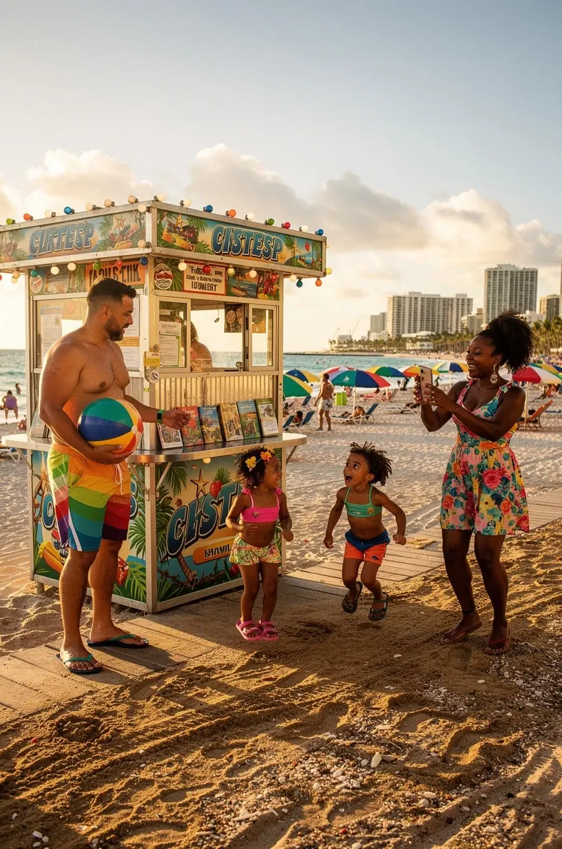 Изображение мобильного телефона с электронным билетом на многогородской пропуск и списком включённых достопримечательностей.